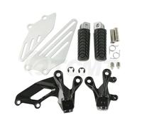 Motorcycle Footpegs For Kawasaki For ZZR1400 ZX14R 2006-2023 Motorcycle Front Foot Peg Footrest Foot Pegs(Black)