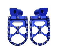 Motorcycle Footpegs For Ya&ma&ha For YZ125 YZ250 WR250F WR450F YZ WR FX 65 85 125 250 450 FootRest Footpegs Foot Pegs Pedal Motorcycle(Blue)