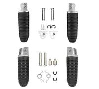 Motorcycle Footpegs, Front & Rear Foot Rest Foot Peg Footrests FIts for Suzuki DL650 V-Strom 650 GSX1300R 2008-2012, 2010