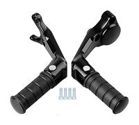 Motorcycle Footpegs Passenger Skidproof Comfortable Footrest, Foot Pegs for Victory 2017, Foldable Footrest with Anti - Skid Rubber Surface, Aluminum Footpegs for Motorcycle