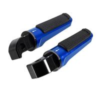 Motorcycle Footpegs Rear Passenger Footrest/Fit for Yamaha YZF-R3/R15 for T-MAX 530/560 for MT03/MT07/MT09/MT10 for Xmax 125/250/300(Blue)