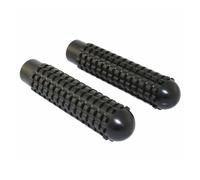 Motorcycle Footrest 106mm Length Universal M8 Fixing Footpegs Foot Rests Peg Pedals Racing Rearset Rear Sets Wide Footpegs(Black)