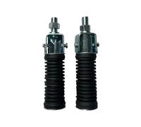 Motorcycle Footrest 1Pair Universal Motorcycle Rear Pillion Footpegs Footrests Foot Pegs Rests 10mm Thread Foot Pegs