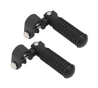 Motorcycle Footrest Engine Guard Footpegs Motorbike Parts Pair Of Motorcycle Foot Pegs Clamp Footrest Mount For 1in Crash Bar Rest Foot Pegs