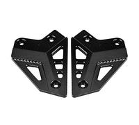 Motorcycle Footrest Foot Peg Protector Heel Protective Cover Guard for Kawasaki Z900 2017 Black Foot Pegs Mounting with the Original Motorcycle screws. Dir (Black)