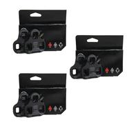 Motorcycle Footrest Foot Pegs BUCKLOS Road Bike Pedals For LOOK KEO Self-locking Pedal Carbon For KEO Bicyle Clipless Pedals For Ultra-Light Nylon Cycling Parts(Only 3Pairs Cleats 0)