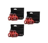 Motorcycle Footrest Foot Pegs BUCKLOS Road Bike Pedals For LOOK KEO Self-locking Pedal Carbon For KEO Bicyle Clipless Pedals For Ultra-Light Nylon Cycling Parts(Only 3Pairs Cleats 9)