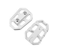 Motorcycle Footrest Foot Pegs For BMW For R1200GS For R1200 GS R For 1200 GS 2013-2018 Motorcycle Billet MX Wide Foot Pegs Pedals Rest Footpeg(Silver)