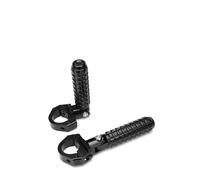 Motorcycle Footrest Foot Pegs For BMW For R1200GS LC ADV For F750GS For F850GS For Footpegs R 1300 GS Adventure CNC Billet Wide Foot Pegs Pedals Black Accessories(Black-B)