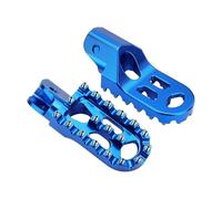 Motorcycle Footrest Foot Pegs For BMW For R1200GS LC ADV For F750GS For F850GS For Footpegs R 1300 GS Adventure CNC Billet Wide Foot Pegs Pedals Black Accessories(Blue-A)