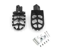 Motorcycle Footrest Foot Pegs For CR For CRF125 250 500 230 For 450R Motorcycle CNC Feet Foot Poses Pegs Pedal Off-Road FootRest Pedals Pit Bike Footpegs(Black)
