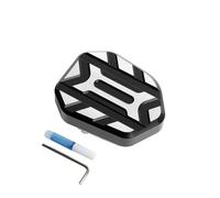 Motorcycle Footrest Foot Pegs For Cross For Cub For CC110 Motorcycle Gear Lever Pedal Modification Front And Rear Anti Slip Gear Shift Foot Pads Footrest(Black)