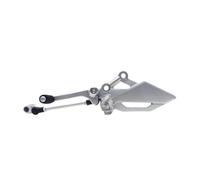 Motorcycle Footrest Foot Pegs For Kawasaki EX250R For Ninja For 250R 300 2013-2015 Front Left Right Side Brake Shifter Lever Foot Peg Bracket Footrest Pedal(1pc L gray Shifters)