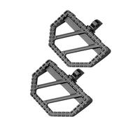 Motorcycle Footrest Foot Pegs For Touring ForRoad King For Sportster 883 Dyna FXDF Softail Chopper Bobber MX Riot Foot Pegs Floorboards Foot Control Footrest(Black1)
