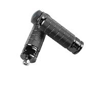 Motorcycle Footrest Foot Pegs Pedal Of The Seat Motorcycle Rearset Footrests Pegs Foot Rests Motorbike Footpegs Thread Set Pedals(Black)