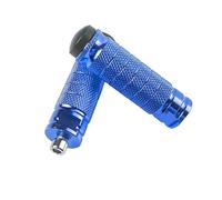 Motorcycle Footrest Foot Pegs Pedal Of The Seat Motorcycle Rearset Footrests Pegs Foot Rests Motorbike Footpegs Thread Set Pedals(Blue)