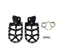 Motorcycle Footrest Footpeg Foot Pegs Rest Pedals | Motorbike Footpegs For YAMAHA For Tenere XT600 XT 600 E XTZ XT600Z XTZ600 XT600E Generic(Black)