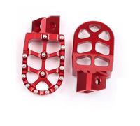 Motorcycle Footrest Footpegs Foot Pegs Rests Pedal Parts For WR200 For WR250 For WR500 For WR 200 250 500 For XT250 Motorcycle Foot Pegs(Red)