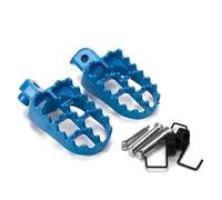 Motorcycle Footrest Footpegs Pedals For PW50 TW200 50cc 70cc 90cc 110cc 125cc Dirt Bike Motorbike Foot Pedals(Bl-ue)