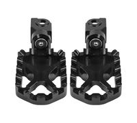 Motorcycle Footrest For CFMOTO CF MOTO 450MT MT450 MT 450 2021-25 Foot Pedals Motorcycle Adjustable Footrest Front Pegs Billet Wide Footpeg Foot Pedals(Black No Cover)