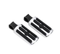 Motorcycle Footrest For Indian Super/Sport Scout 2025 Bobber Sixty/Rogue Rider 2015-2024 Footrests Wide Footpegs Front Footrest Foot Pedals(1 Pair Chrome)