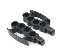 Motorcycle Footrest For Road King For Street Glide FLH For Sportster For Dyna 2Pcs Motorcycle CNC Foot Pegs Pedals Footrests Flying Knuckle FootPegs Foot Pegs(A)