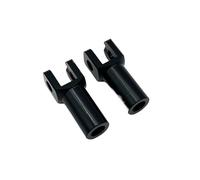 Motorcycle Footrest For Softail Fat Boy FLSTF 2000-2006 2.25" Motorcycle Rear Foot Pegs Passenger Footboard Support Mount Footrest Clevis Kit Foot Pedals(Black)