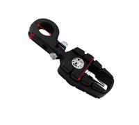 Motorcycle Footrest For Suzuki For Cafe For Racer For Universal Motorcycle 32mm/ 38mm Highway Pegs Engine Guard Bar Clamp Footrest Foot Pegs Pedal(32mm BlackA)