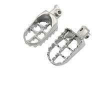 Motorcycle Footrest For Suzuki XR50R CRF50 CRF70 CRF80 CRF100 Motorcycle DirtBike Modification Parts Motocross Foot Pegs Pedals Foot Pegs(Silver)