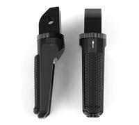 Motorcycle Footrest For Triumph For Bonneville For T100 For T120 For Daytona 675 For Thruxton 1200 For Scrambler 1200XC Speed Street Triple Rear Passenger Footrest Foot Peg(Black)