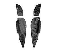 Motorcycle Footrest For XMAX For 300 For 2020-2023 Motorcycle Footpads Front And RearPegs Plate Aluminum Alloy Pedal Modified Skid Proof Footrest(Black)