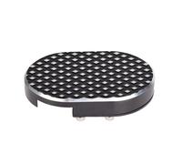 Motorcycle Footrest Motorcycle Foot Peg Cover Brake Pedal Pads For Har&ley Sportster 1200 883 Softail Dyna Fat Bob V Rod Forty-Eight(Style A Black)