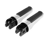 Motorcycle Footrest Motorcycle Front Rider Pedal Foot Pegs Footrests For CB600F CB650R CBF600 CBF1000 CB125R CB 125R CB300R CB1000R 2018-2019(Silver)