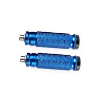 Motorcycle Footrest Motorcycle M8 Rear Shifter Peg Motorbike Gear Shift Brake Lever Toe Pegs Moto Raised Pedal Foot Post For Suzuki For Yam&aha(Blue)