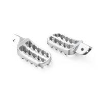 Motorcycle Footrest Motorcycle Pegs Enlarged Wide Foot Footrest Pedal For BMW R1200GS 2013-2018 2017 2016 2015 2014 Accessories(Silver)