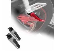 Motorcycle Footrest Motorcycle Rear Foot Lever Footpegs For H-ONDA CBR1000RR For FIREBLADE 2004-2007 2008 2009 2010 2011 2012 2013 Footrests Pegs Pedals(Grey)