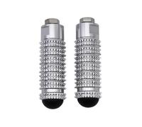 Motorcycle Footrest Motorcycle Rearset Footrests Knurling Footpeg Foot Pegs Pedal For Y-AMAHA YZF R25 R3 MT-25 2015-2023 2022 2021 2020 2019 8MM Universal(Silver)