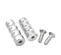 Motorcycle Footrest Motorcycle Shifter Peg Footpegs Foot Rest Foot Pegs Universal For Duc&ati 748 916/916SPS MTS1000SDS/DS 1299 Panigale/S(Silver)