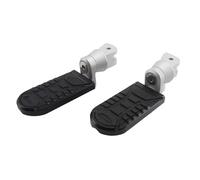 Motorcycle Footrest Pedal For SCRAMBLER For Icon For Dark For Full For Throttle 400 800 1100 Extended Adjustable Front Foot Peg Motorcycle Footrests(Silver Black)