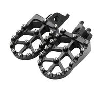 Motorcycle Footrest Pegs For CR125R CR250R CRF150R CRF250R CRF250X CRF450R CRF450X CRF450L Motorcycle CNC Aluminum Foot Pegs Rests Pedals Footpegs(Black)