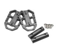 Motorcycle Footrest Pegs For G310GS F750GS F850GS R1200GS Motorcycle Billet Wide Foot Pegs Pedals Rest Footpegs Accessories(Grey)