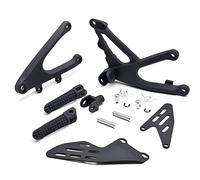 Motorcycle Footrest Rider Foot Pegs Mount Bracket Set Fits for Yamaha YZF R1 2007-2008