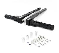 Motorcycle Footrests Motorcycle Rider FootRest Foot Peg Lowering Brackets Highway Foot Forward Rest Bracket For Ruckus 50 2003-2024