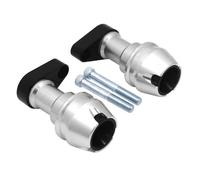 Motorcycle For ADV350 ADV160 ADV 160 350 Rear Wheel Axle Fork Crash Sliders Fall Protection Engine Guards(Silver,ADV160)