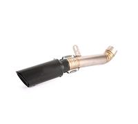 Motorcycle For Aprilia RSV4 2015 Slip On Exhaust System Middle Connection Link Pipe 60.5mm Stainless Steel Mufflers Tube