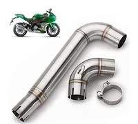 Motorcycle For Benelli BN 302 All Years Stainless Steel Full System Exhaust Mid Link Pipe Motorbike BN302