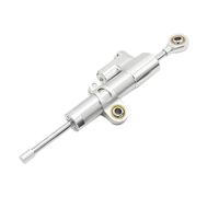 Motorcycle For CB650R 2019 2020 2021 Modified Anti-slingering Steering Damper Balance Rod Titanium Ruler motorcycle Accessories shock absorber(Silver-A)