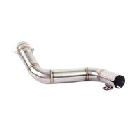 Motorcycle For Duke 125 250 390 2013-2016 Motorcycle Full Exhaust Vent Middle Pipe Link Connect Motor Accessories Exhaust Pipe