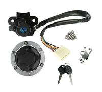 Motorcycle For For Ninja 250R EX250J 300 EX300 2008-2015 Motorcycle Ignition Switch Assembly Fuel Gas Cap Tank Cover With 2 Keys