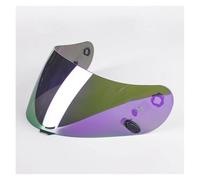 Motorcycle for HJC Hj-09 Visor Suitable for CL-16 CL-17 CL-ST CL-SP CS-R1 CS-R2 CS-15 TR-1 FG-15 HS-11 FS-15 FS-11 Motorcycle Helmet Lens(Silvering)(Purple Plating)